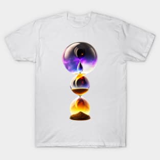 Time suspended in space T-Shirt